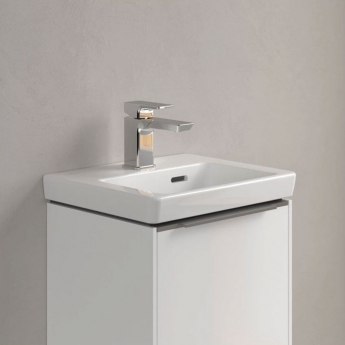 Villeroy & Boch Subway 3.0 Wall Hung Basin 370mm Wide 1 Tap Hole - Stone White | Product Image