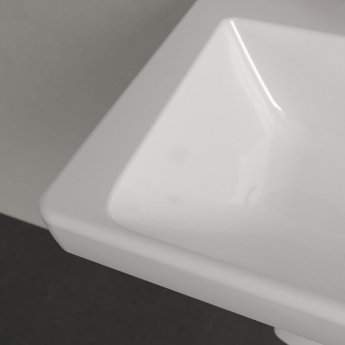 Villeroy & Boch Subway 3.0 Wall Hung Basin 550mm Wide 1 Tap Hole - White Alpin