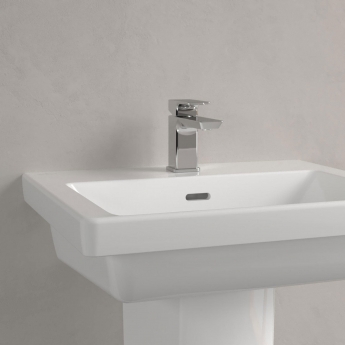 Villeroy & Boch Subway 3.0 Wall Hung Basin 550mm Wide 1 Tap Hole - White Alpin