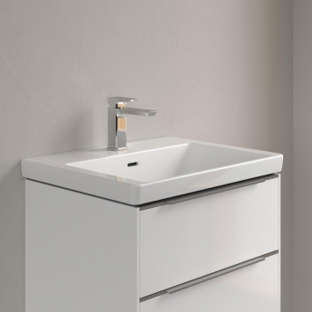 Villeroy & Boch Subway 3.0 Wall Hung Basin 600mm Wide 1 Tap Hole - White Alpin