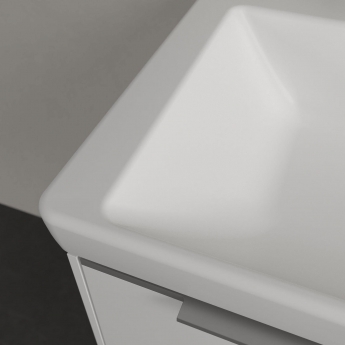 Villeroy & Boch Subway 3.0 Double Basin 1300mm Wide 2 Tap Hole - Stone White | Product Image