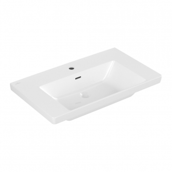 Villeroy & Boch Subway 3.0 Wall Hung Basin 800mm Wide 1 Tap Hole - White Alpin