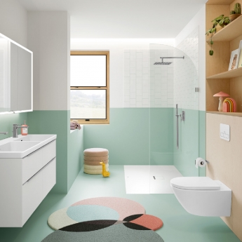 Villeroy & Boch Subway 3.0 Wall Mounted Bath Shower Mixer Tap - Chrome