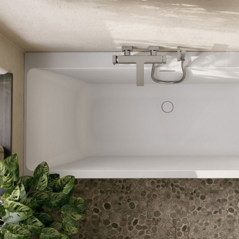 Villeroy & Boch Subway 3.0 Wall Mounted Bath Shower Mixer Tap - Brushed Nickel Matt