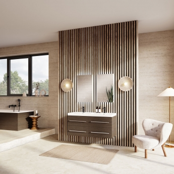 Villeroy & Boch Subway 3.0 Wall Mounted Bath Shower Mixer Tap - Matt Black