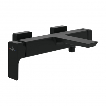 Villeroy & Boch Subway 3.0 Wall Mounted Bath Shower Mixer Tap - Matt Black