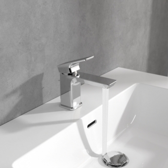 Villeroy & Boch Subway 3.0 Basin Mixer Tap with Pop-Up Waste - Chrome