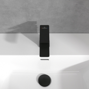 Villeroy & Boch Subway 3.0 Basin Mixer Tap with Pop-Up Waste - Matt Black
