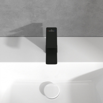 Villeroy & Boch Subway 3.0 Mini Mono Basin Mixer Tap without Waste - Matt Black
