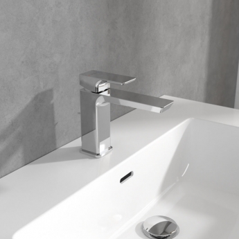 Villeroy & Boch Subway 3.0 Basin Mixer Tap with Pop-Up Waste - Chrome