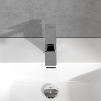 Villeroy & Boch Subway 3.0 Basin Mixer Tap with Pop-Up Waste - Chrome