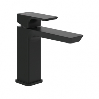 Villeroy & Boch Subway 3.0 Basin Mixer Tap with Pop-Up Waste - Matt Black | Product Image