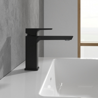 Villeroy & Boch Subway 3.0 Basin Mixer Tap without Waste - Matt Black