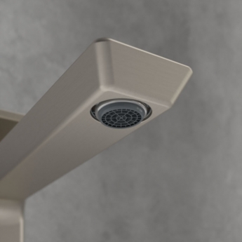 Villeroy & Boch Subway 3.0 Tall Basin Mixer Tap without Waste - Brushed Nickel Matt