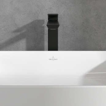 Villeroy & Boch Subway 3.0 Tall Basin Mixer Tap without Waste - Matt Black