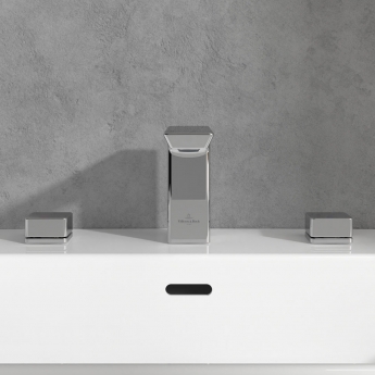 Villeroy & Boch Subway 3.0 Deck Mounted Basin Mixer Tap without Waste - Chrome | Product Image