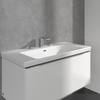 Villeroy & Boch Subway 3.0 Deck Mounted Basin Mixer Tap without Waste - Chrome | Product Image
