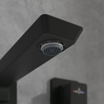 Villeroy & Boch Subway 3.0 Wall Mounted Basin Mixer Tap without Waste - Matt Black