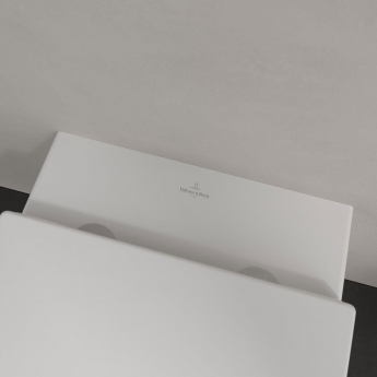 Villeroy & Boch Subway 3.0 Rimless Wall Hung Toilet with TwistFlush Stone White CeramicPlus - Soft Close Seat