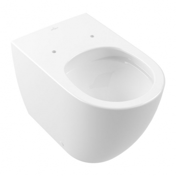 Villeroy & Boch Subway 3.0 Rimless Back to Wall Toilet with TwistFlush White Alpin - Soft Close Seat