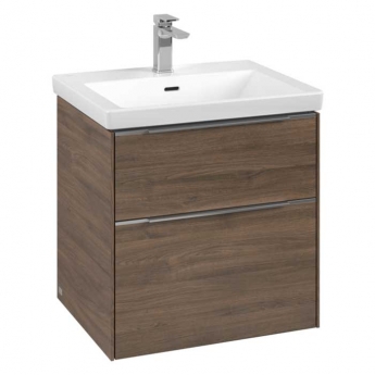 Villeroy & Boch Subway 3.0 600mm 2-Drawer Wall Hung Vanity Unit