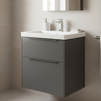 Villeroy & Boch Subway 3.0 600mm 2-Drawer Wall Hung Vanity Unit | Product Image