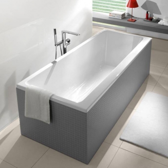 Villeroy & Boch Subway Rectangular Acrylic Bath 1600mm x 700mm - 0 Tap Hole