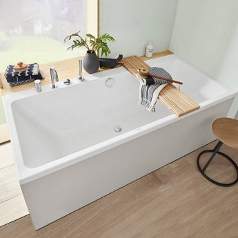 Villeroy & Boch Subway Rectangular Acrylic Bath 1600mm x 700mm - 0 Tap Hole