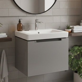 Villeroy & Boch Subway 550mm 1-Drawer Wall Hung Vanity Unit | Product Image