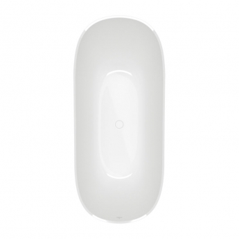 Villeroy & Boch Theano Curved Edition Freestanding Bath 1700mm x 750mm - White Alpin