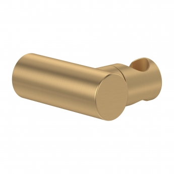 Villeroy & Boch Universal Dual Concealed Mixer Shower with Shower Handset and Round Fixed Head - Brushed Gold