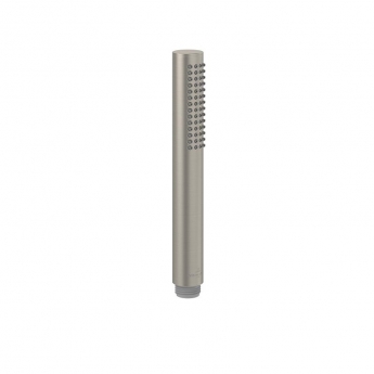 Villeroy & Boch Universal Dual Concealed Mixer Shower with Shower Handset and Round Fixed Head - Brushed Nickel | Product Image