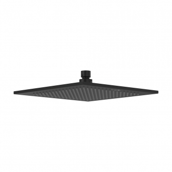 Villeroy & Boch Universal Square Fixed Shower Head 250mm x 250mm - Matt Black