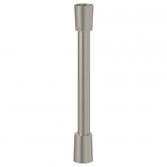 Villeroy & Boch Universal Dual Concealed Mixer Shower with Shower Handset and Round Fixed Head - Brushed Nickel | Product Image