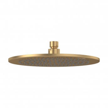 Villeroy & Boch Universal Round Fixed Shower Head 250mm Diameter - Brushed Gold