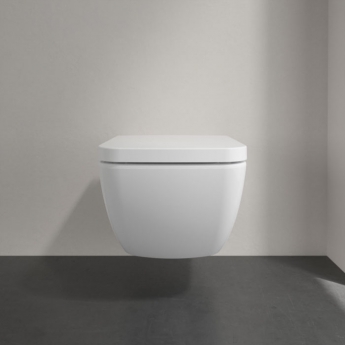 Villeroy & Boch Venticello Rimless Wall Hung Toilet - Soft Close Seat