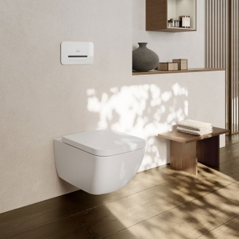 Villeroy & Boch Venticello Rimless Wall Hung Toilet - Soft Close Seat