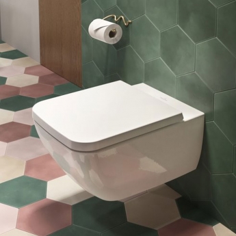 Villeroy & Boch Venticello Rimless Wall Hung Toilet - Soft Close Seat