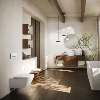 Villeroy & Boch Venticello Square Soft Close Toilet Seat and Cover - White Alpin