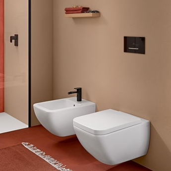 Villeroy & Boch ViConnect Angular Dual Button Toilet Flush Plate | Product Image