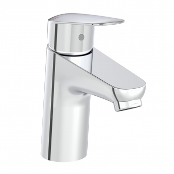 Vitra Flow Round Basin Mixer Tap - Chrome | Product Image
