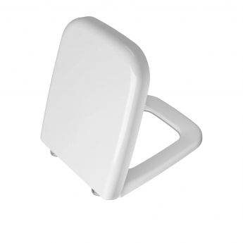 VitrA Integra Square Rimless Back-to-Wall Toilet (inc Wrapover Seat) | Product Image