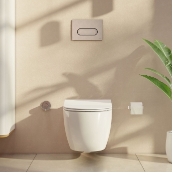 Vitra Loop Round Dual Flush Plate | Product Image