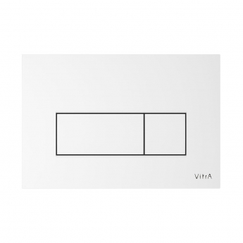 Vitra Loop Root Square Dual Flush Plate | Product Image