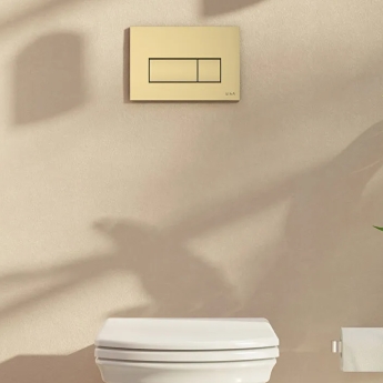 Vitra Loop Square Dual Flush Plate | Product Image