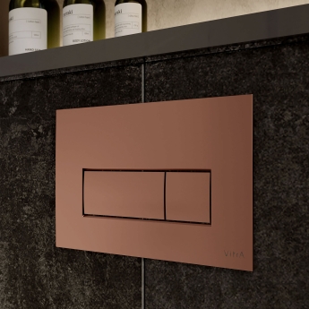 Vitra Loop Square Dual Flush Plate | Product Image