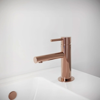 Vitra Origin Mini Mono Basin Mixer Tap - Soft Copper | Product Image