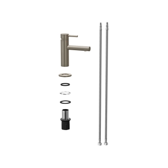 Vitra Origin Mini Mono Basin Mixer Tap - Brushed Nickel | Product Image