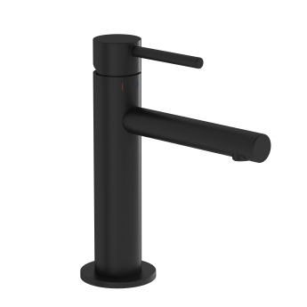 Vitra Origin Basin Mixer Tap - Matt Black | Product Image