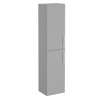Vitra Root Flat 400mm Wall Hung 2-Door Tall Storage Unit | Product Image